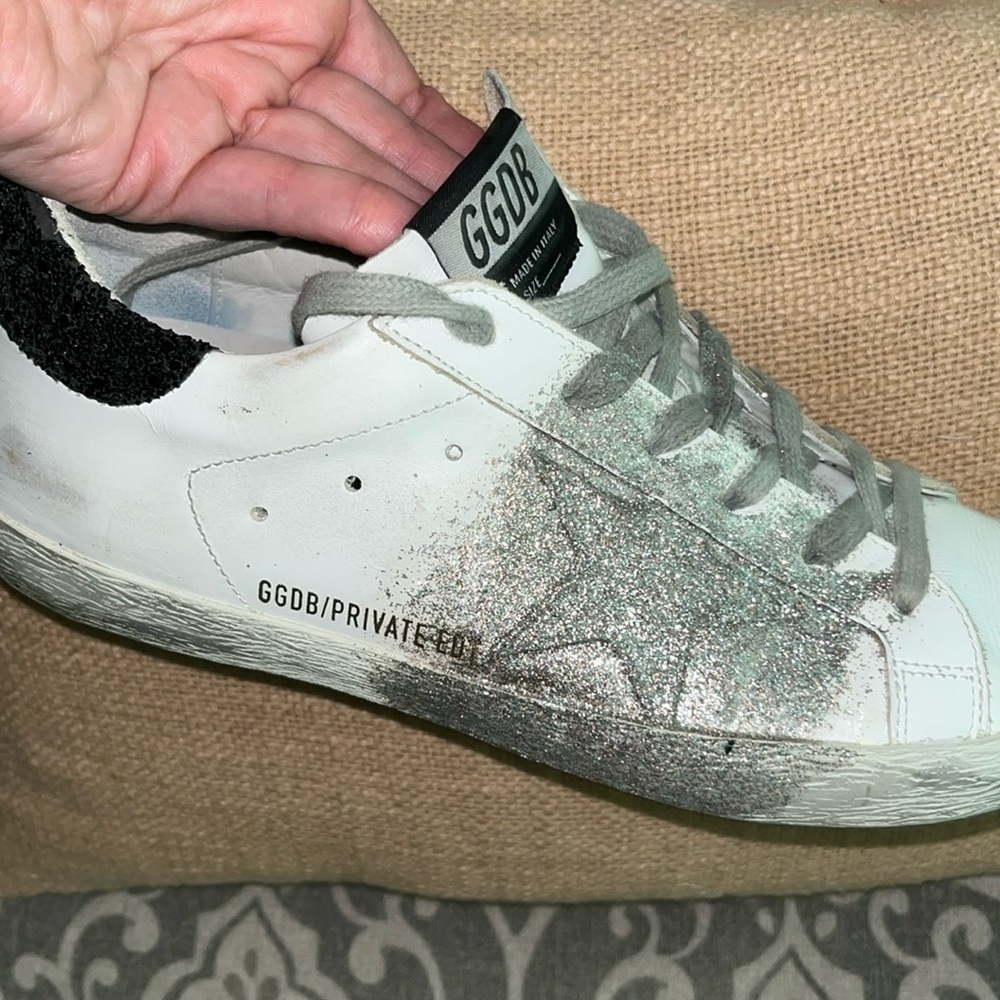 Golden Goose Superstar Glitter Sneakers